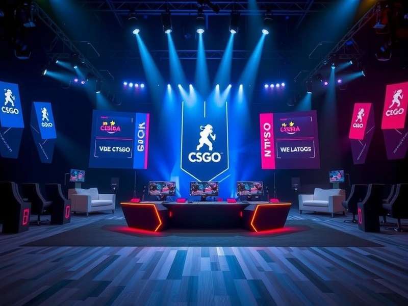 CSGO India Masters Tournament Scene